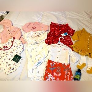 NWT Baby Girl 3-6mos Bundle